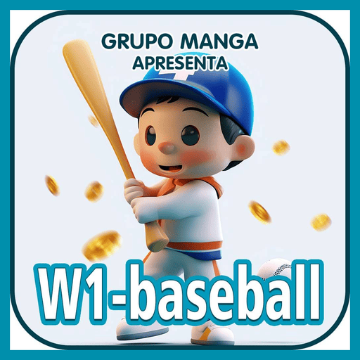 Imagem promocional da W1BASEBALL mostrando a plataforma e suas vantagens